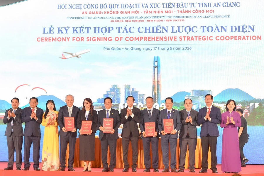 Hội nghị công bố Quy hoạch và Xúc tiến đầu tư tỉnh An Giang 2026