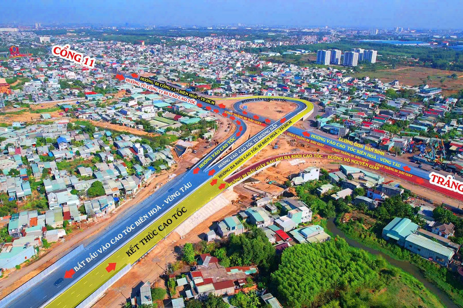 TP. Đồng Nai: Thi tuyển phương án kiến trúc nút giao ngã tư Vũng Tàu