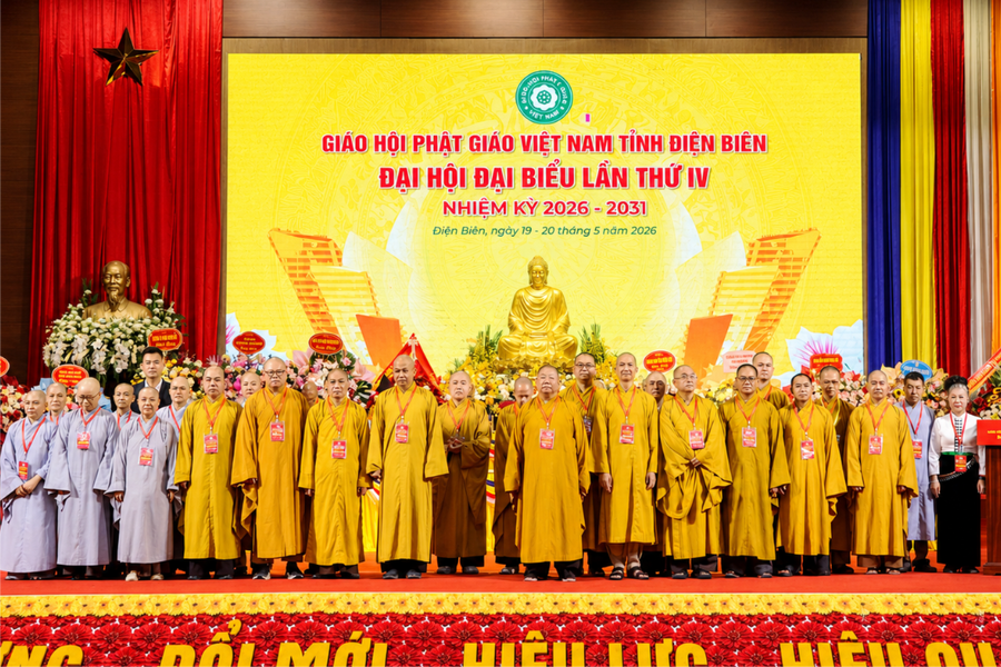Đại hội đại biểu Phật giáo tỉnh Điện Biên lần thứ IV, nhiệm kỳ 2026- 2031