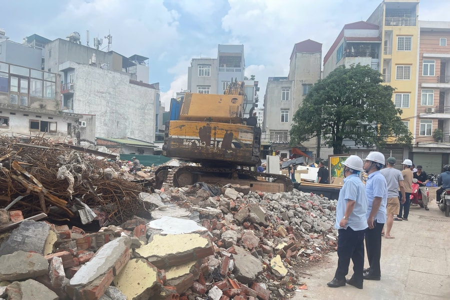 Hà Nội: Phường Khương Đình hoàn thành giải phóng mặt bằng dự án đường Vành đai 2,5
