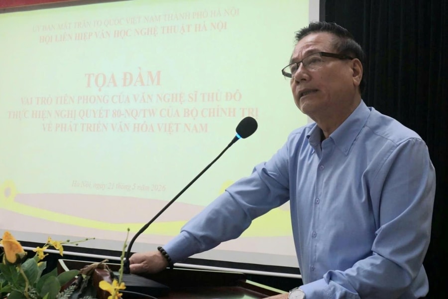 Văn nghệ sĩ Hà Nội tiên phong thực hiện Nghị quyết 80