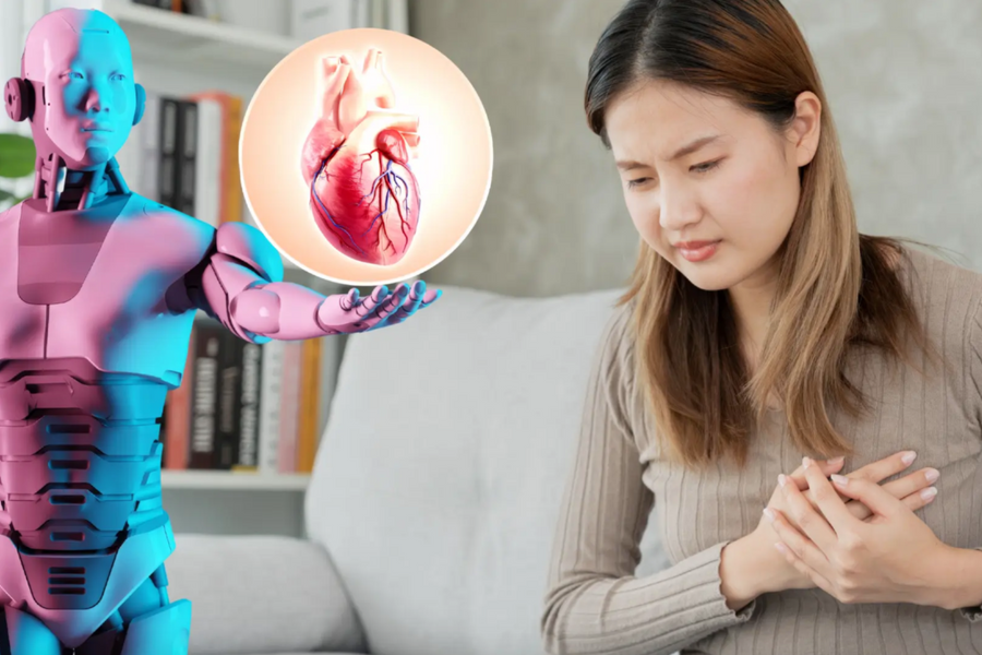 Chỉ từ một mẫu máu, AI cảnh báo đột quỵ và suy tim trước 15 năm