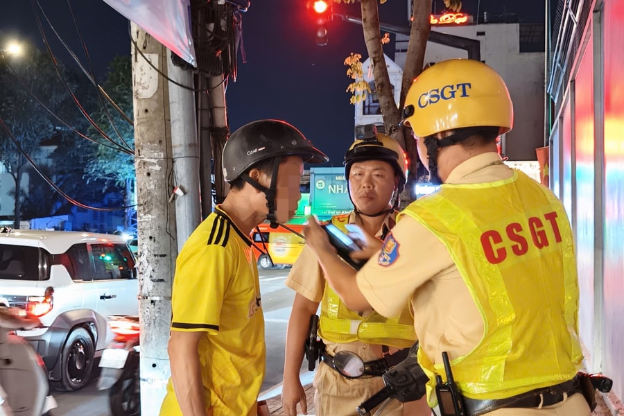 TP. Hồ Chí Minh: Xử lý vi phạm hành chính với nhiều trường hợp vi phạm về nồng độ cồn