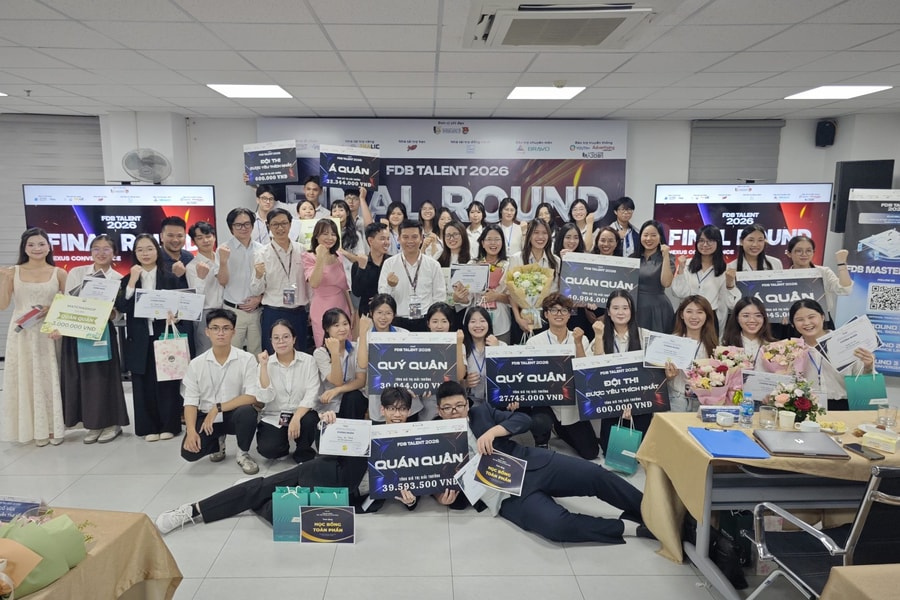 40 đội thi “FDB Talent 2026” – Hành trình tìm kiếm tài năng công nghệ tài chính và kinh doanh số