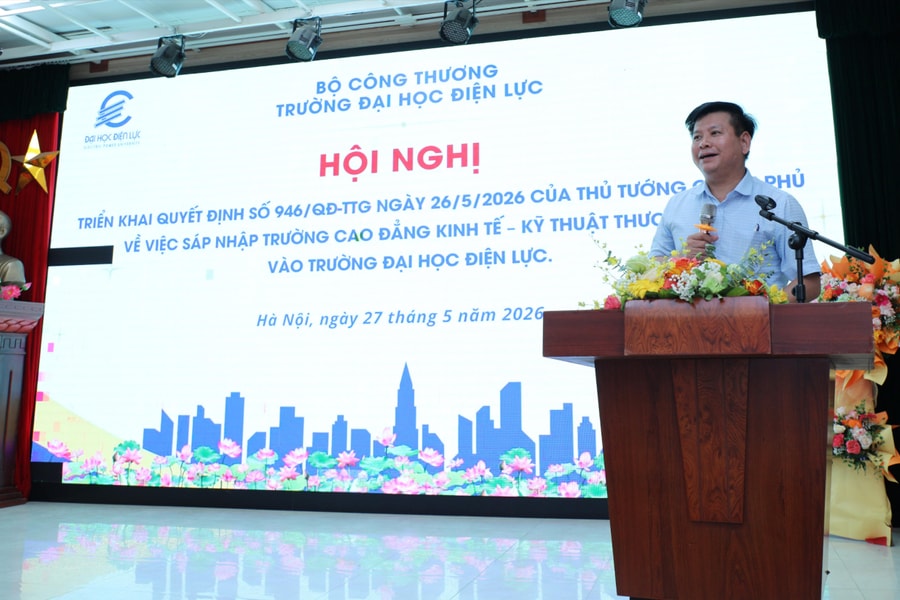 Hiệu trưởng Trường Đại học Điện lực: “Sáp nhập trường là động lực đổi mới mở rộng không gian phát triển”