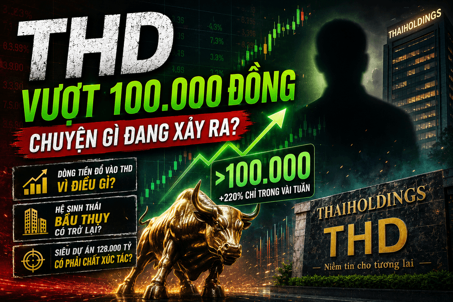 Cổ phiếu THD bứt phá hơn 200%: Dòng tiền đang đánh cược vào điều gì?