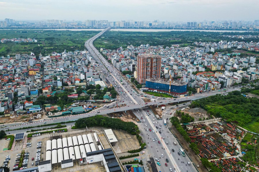 Hà Nội: Đại công trường xây dựng hầm chui Cổ Linh 750 tỷ đồng