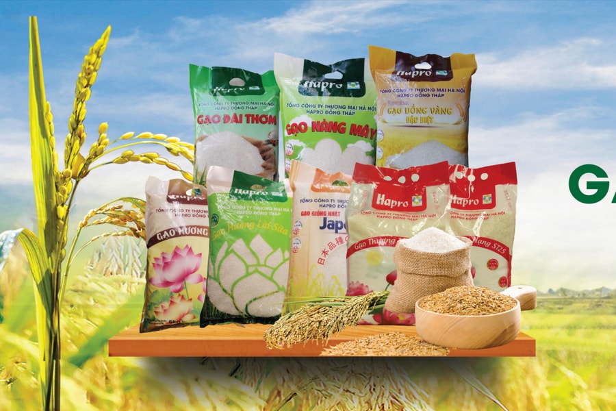 Gạo Hapro Đồng Tháp - Nâng tầm thương hiệu nông sản Việt