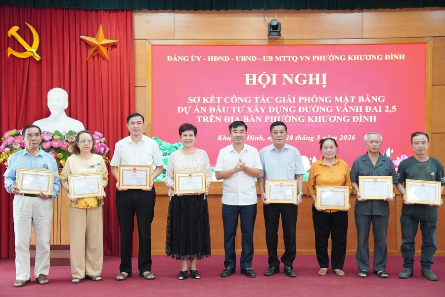 Hà Nội: Phường Khương Đình lấy sự hài lòng của nhân dân làm thước đo cho hiệu quả công tác giải phóng mặt bằng
