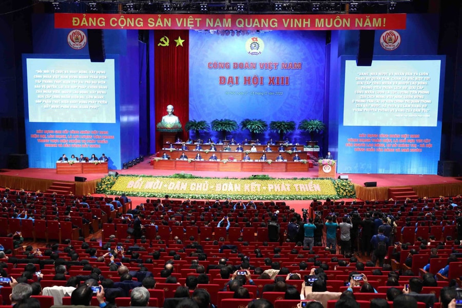 Đẩy mạnh tuyên truyền Đại hội XIV Công đoàn Việt Nam