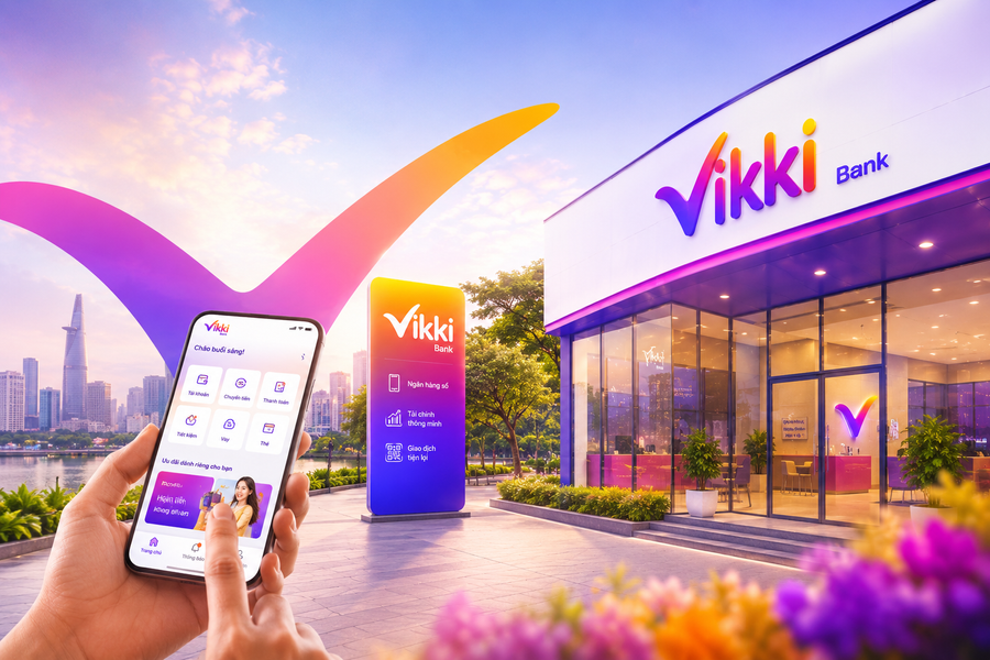 Ngược dòng xu hướng ngân hàng số, vì sao Vikki Bank lại mở rộng phòng giao dịch?