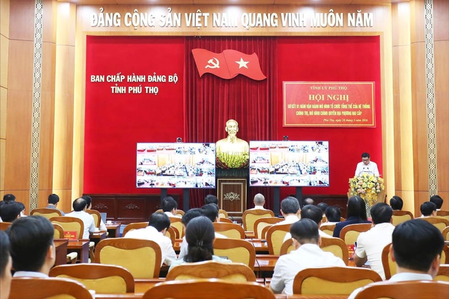 Phú Thọ: Đánh giá hiệu quả sau 1 năm vận hành mô hình chính quyền địa phương 2 cấp
