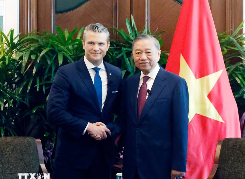 Tổng Bí thư, Chủ tịch nước Tô Lâm tiếp Bộ trưởng Quốc phòng các nước trong khuôn khổ Đối thoại Shangri-la