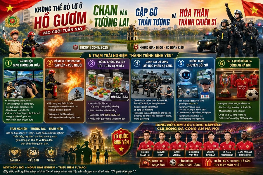 “Tổ quốc bình yên” sẽ là ngày hội của người dân Thủ đô