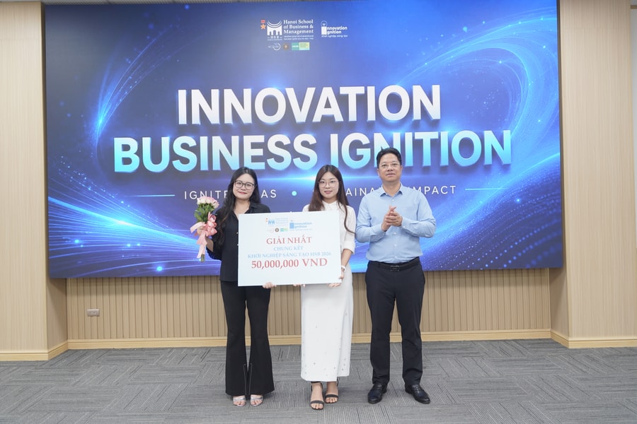 Lộ diện quán quân cuộc thi “Khởi nghiệp sáng tạo HSB - Innovation Business Ignition 2026”
