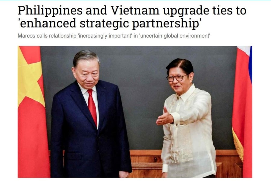 Việt Nam - Philippines nâng cấp quan hệ: Dấu mốc địa chính trị quan trọng