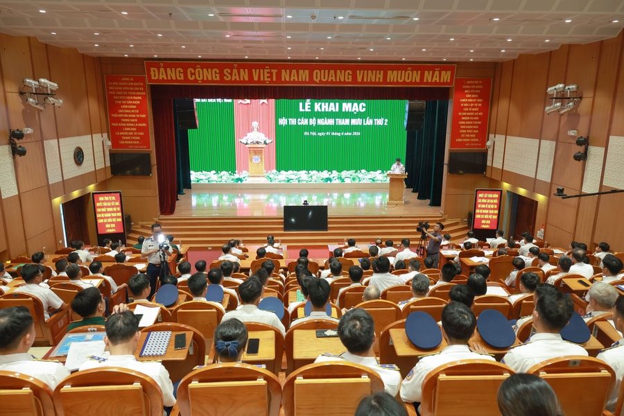 Cảnh sát biển Việt Nam khai mạc Hội thi cán bộ ngành tham mưu lần thứ hai