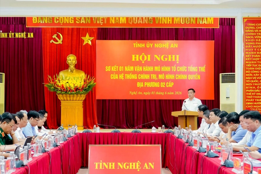 Nghệ An sơ kết 1 năm vận hành chính quyền địa phương 2 cấp