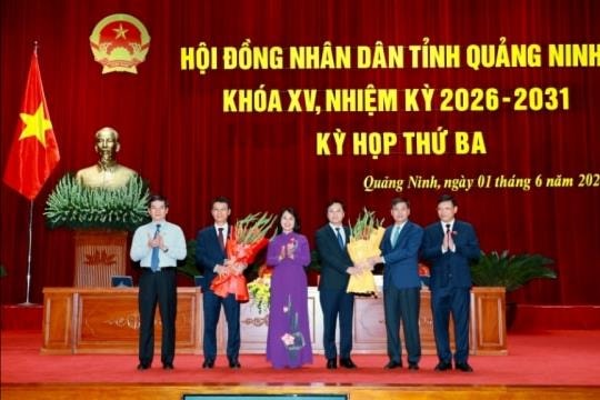 Ông Nguyễn Hồng Dương được bầu giữ chức Phó Chủ tịch HĐND tỉnh Quảng Ninh khóa XV