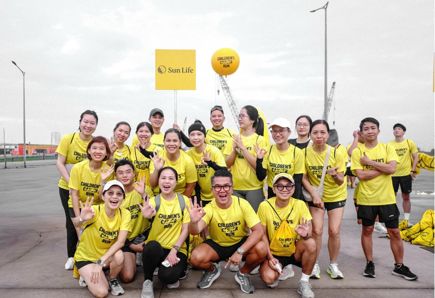 Sun Life Việt Nam đồng hành cùng Children’s Cancer Run 2026, lan tỏa hy vọng cho trẻ em mắc ung thư