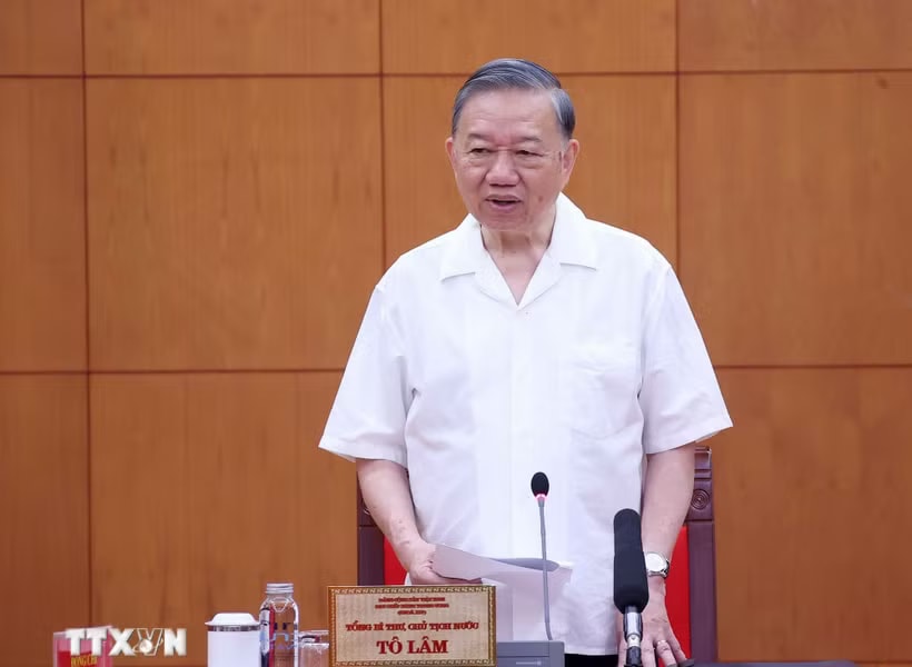Tổng Bí thư, Chủ tịch nước Tô Lâm: Không để xã hội giàu lên về vật chất nhưng nghèo đi về văn hóa, đạo đức và các giá trị nhân văn​