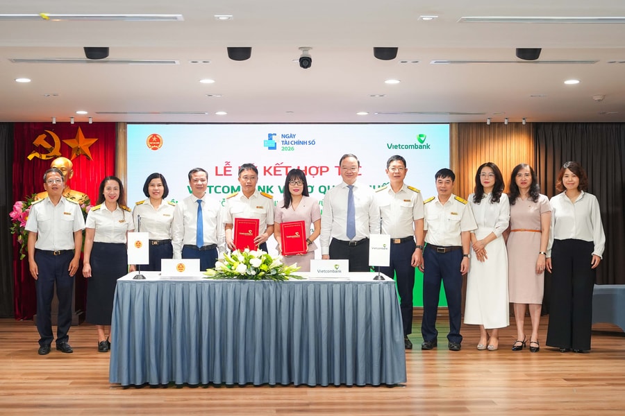 Vietcombank đồng hành với Cục Thuế thúc đẩy chuyển đổi số hộ kinh doanh