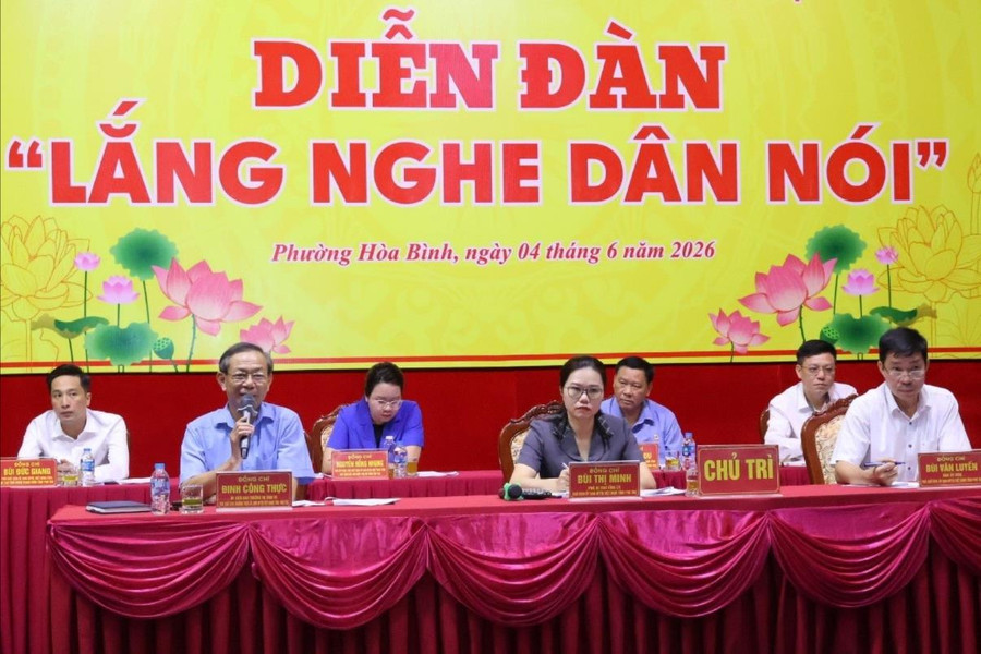 Phú Thọ: Tổ chức diễn đàn “Lắng nghe người dân nói”