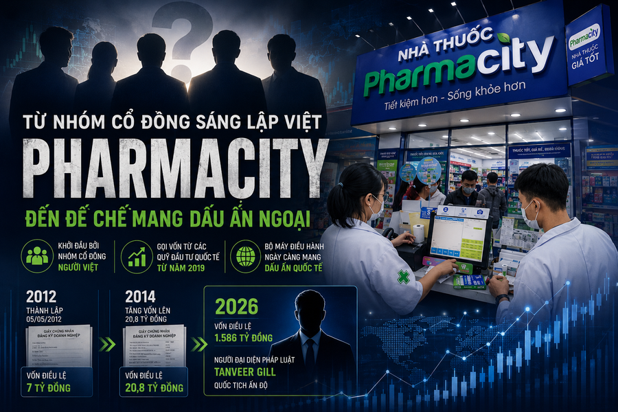 Pharmacity: Từ 7 tỷ đồng vốn Việt đến đế chế nghìn tỷ dưới bàn tay nhà đầu tư ngoại