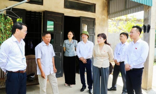Đoàn ĐBQH tỉnh Quảng Ninh khảo sát thực hiện chính sách, pháp luật về đất đai đối với đồng bào dân tộc thiểu số