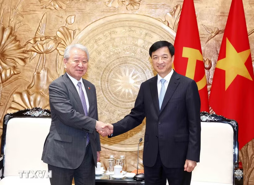 Trưởng Ban Tổ chức Trung ương Nguyễn Duy Ngọc tiếp QQ88k Game Bài Cơ quan Hợp tác quốc tế Nhật Bản
