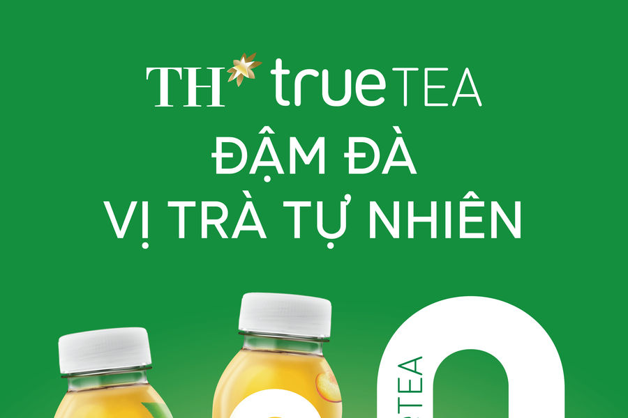 Tập đoàn TH ra mắt Trà không đường TH true TEA