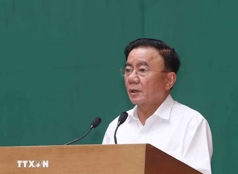 Thường trực Ban Bí thư Trần Cẩm Tú: Hoàn thiện cơ chế, chính sách, pháp luật và các biện pháp bảo vệ an ninh quốc gia