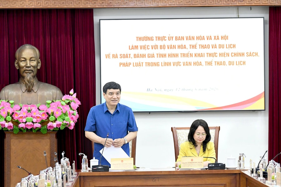 Đánh giá việc thực hiện chính sách, pháp luật lĩnh vực văn hóa, thể thao và du lịch