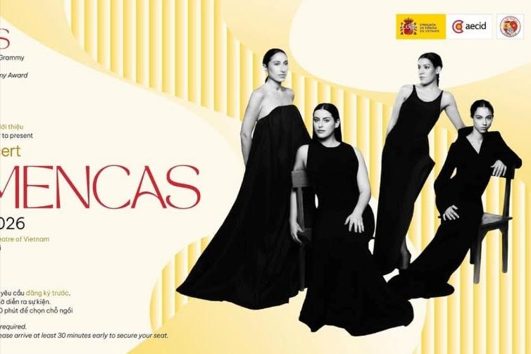 Nhóm nhạc nữ Las Migas mang flamenco đến Huế và Hà Nội