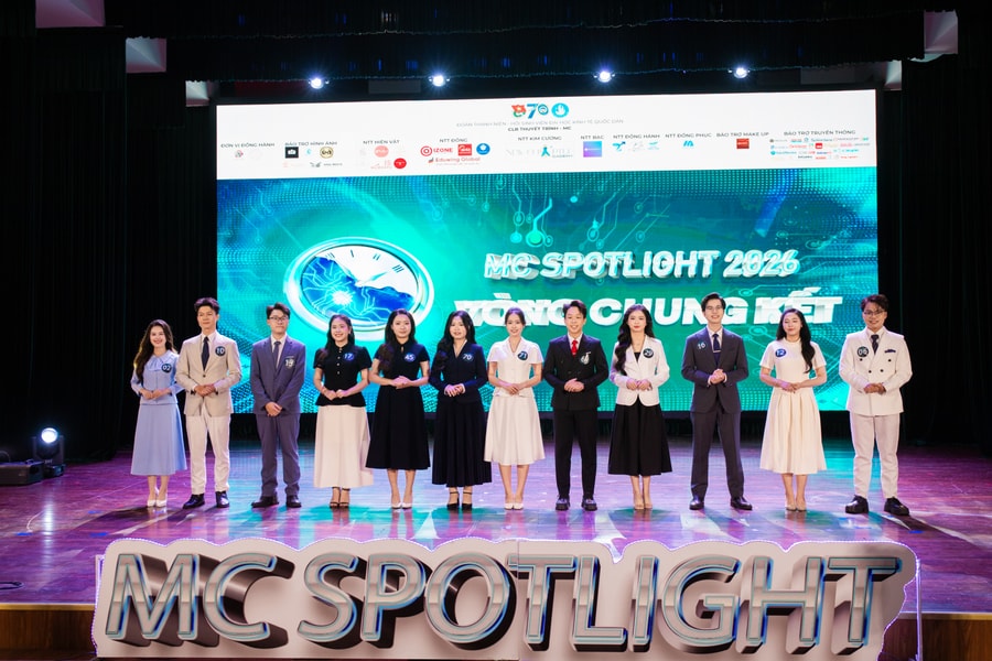 Chung kết MC Spotlight 2026: Sân chơi của bản lĩnh và bản sắc cá nhân