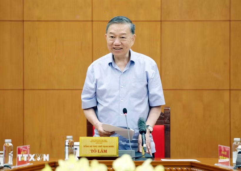 Tổng Bí thư, Chủ tịch nước Tô Lâm: Xây dựng công tác tư tưởng của Đảng hiện đại, chủ động, chuyên nghiệp, hiệu quả
