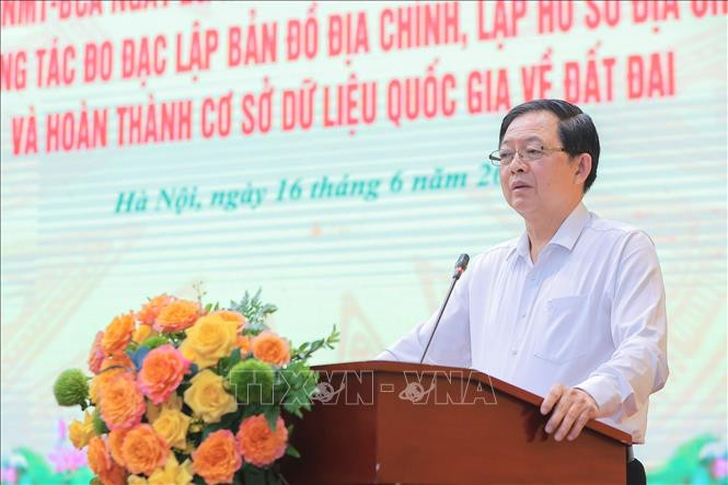 Phó Thủ tướng Hồ Quốc Dũng: Phấn đấu hoàn thành cơ sở dữ liệu quốc gia về đất đai trong năm 2026