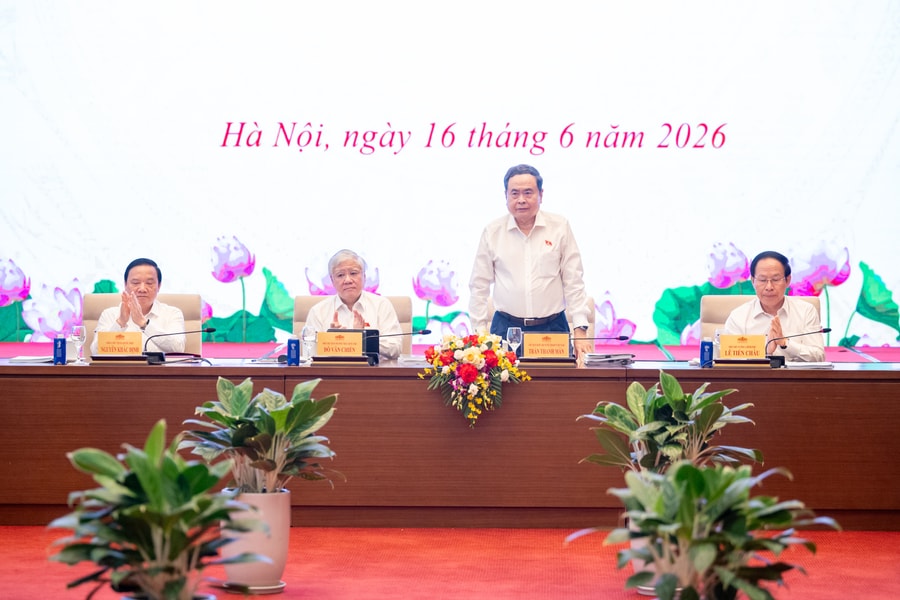 Chủ tịch Quốc hội Trần Thanh Mẫn chủ trì Hội nghị triển khai Định hướng lập pháp nhiệm kỳ Quốc hội khóa XVI