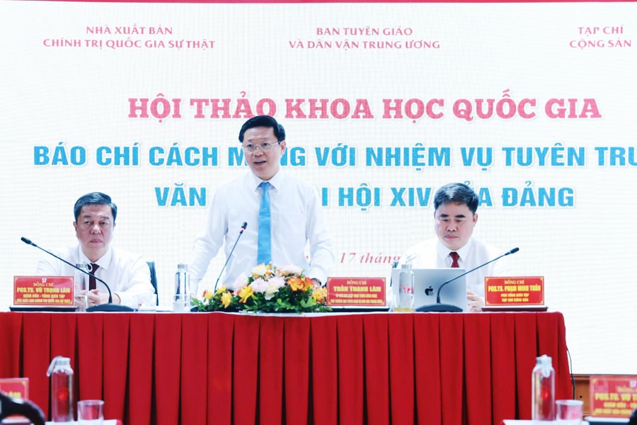Báo chí cách mạng với nhiệm vụ tuyên truyền Văn kiện Đại hội XIV của Đảng