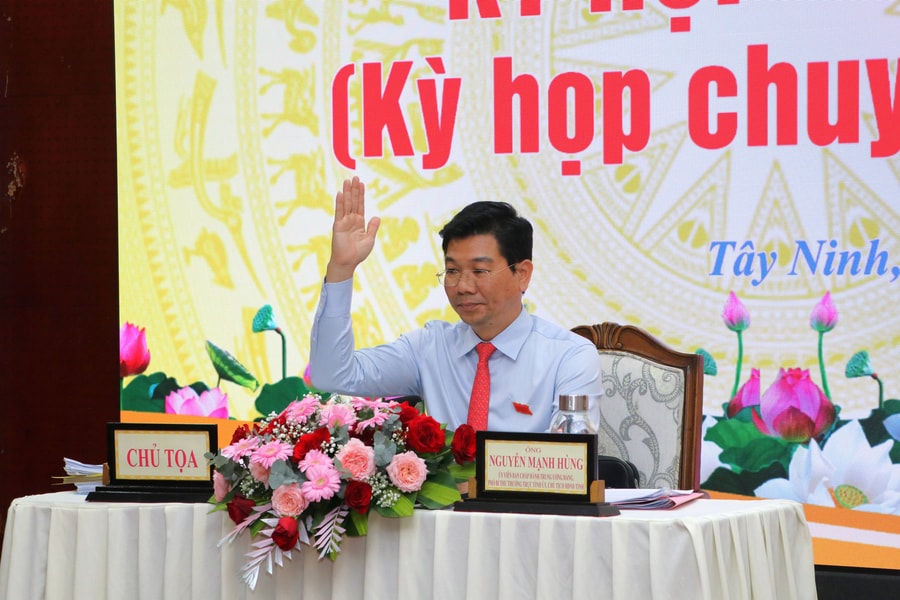 Tây Ninh: Thông qua Nghị quyết tán thành chủ trương thành lập 9 phường mới