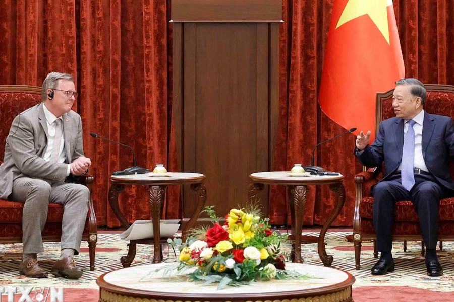 Đẩy mạnh quan hệ đối tác chiến lược Việt Nam - Đức