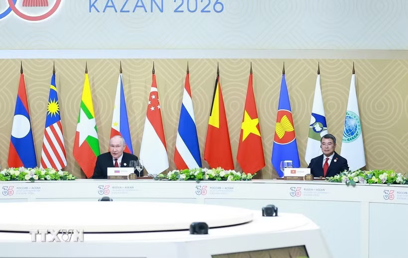ASEAN và Nga nhất trí tăng cường kết nối hội nhập Á - Âu