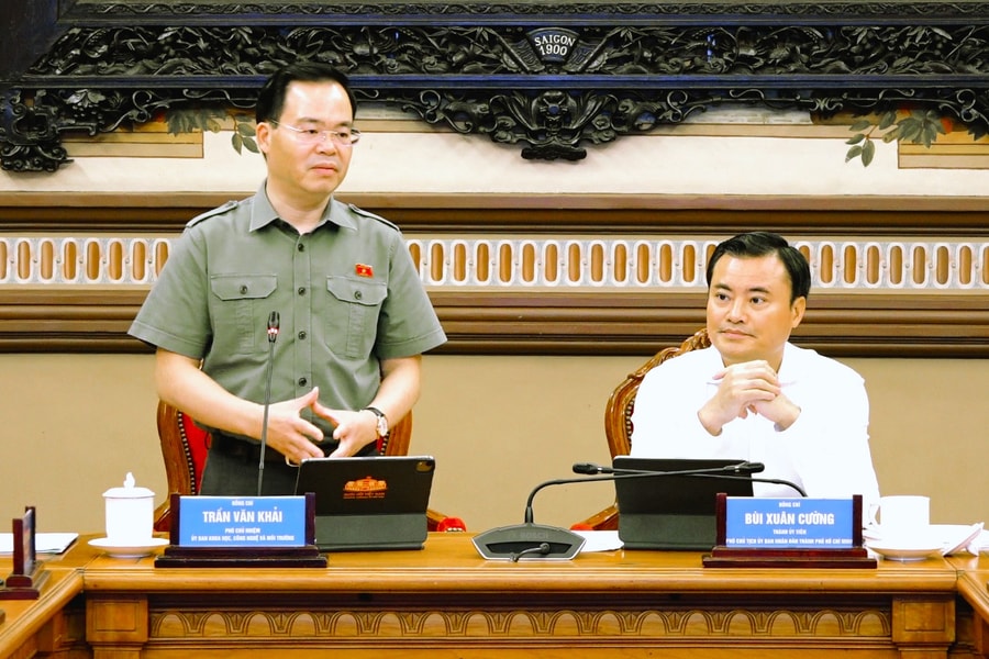 Ủy ban Khoa học, Công nghệ và Môi trường làm việc với TP. Hồ Chí Minh: Đột phá thể chế để mở rộng không gian ngầm
