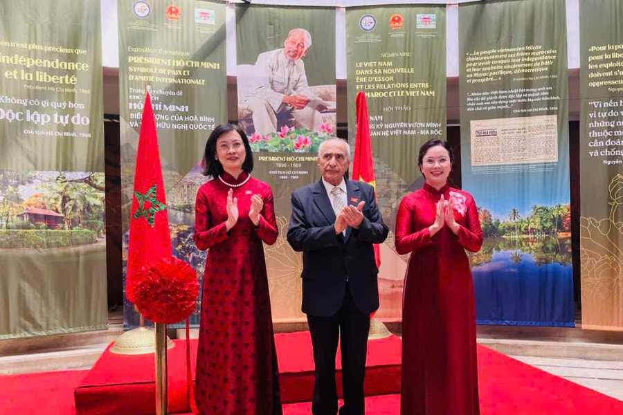 Khu Di tích Chủ tịch Hồ Chí Minh tại Phủ Chủ tịch tổ chức chuỗi hoạt động tại Maroc
