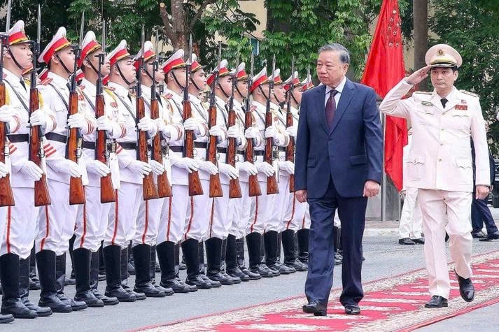 Tổng Bí thư, Chủ tịch nước Tô Lâm dự Lễ kỷ niệm 80 năm Ngày truyền thống Học viện An ninh nhân dân