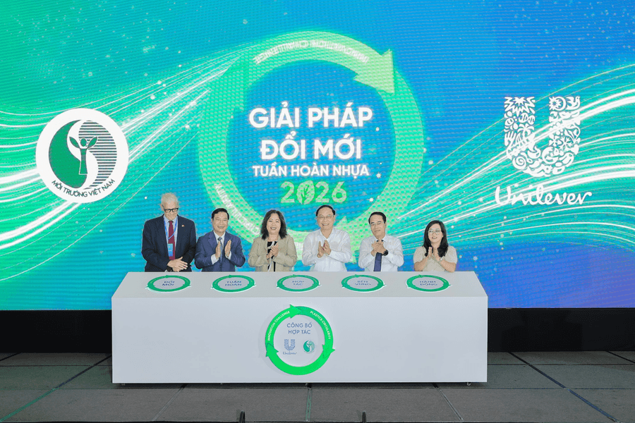 Unilever Việt Nam thúc đẩy các giải pháp đổi mới trong kinh tế tuần hoàn nhựa
