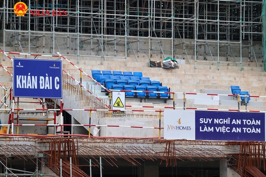 Hà Nội: Bên trong đại công trường xây dựng sân vận động Hùng Vương lớn nhất thế giới