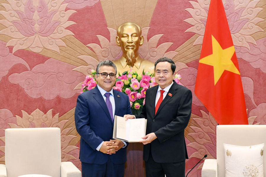 Quốc hội Việt Nam luôn ủng hộ Chính phủ, các bộ, ngành, địa phương thúc đẩy hợp tác với Palestine