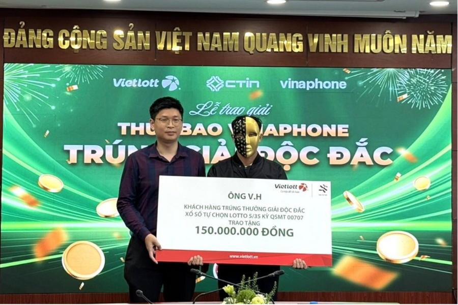 Trúng Vietlott gần 10 tỷ đồng nhờ bộ số xuất hiện trong mơ