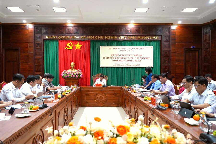 Đoàn ĐBQH tỉnh Đắk Lắk sẽ tiếp xúc cử tri với doanh nghiệp, hợp tác xã và hộ kinh doanh